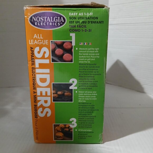 Nostalgia Electrics SM-500BLK Slider Maker-Black. - Picture 6 of 6